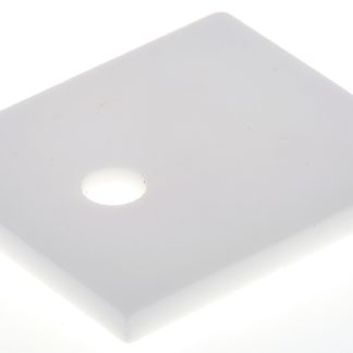 Pad interfaccia termica Silfox in Ossido di alluminio ceramico, 23 x 20mm, spessore 2mm, 20W/m·K
