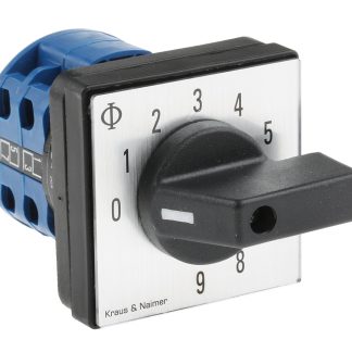 Interruttore Cam Kraus & Naimer CAD11.A550/GBA001.EF, 10 posizioni, 6A