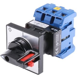Interruttore di isolamento Kraus & Naimer KG20A.T103/GBA010.FT2, 3P, 25A, 690V ca, Montaggio a pannello, IP65