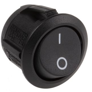 Interruttore a bilanciere Arcolectric (Bulgin) Ltd, SPST, On-Off, , Nero