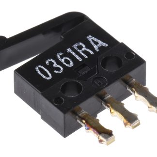 Microinterruttore, Omron, SPDT, 500 mA a 30 V c.c., IP40, Foro passante