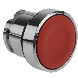 Attuatore pulsante tipo Instabile ZB4BA4 Schneider Electric serie Harmony XB4, Rosso