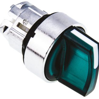 Teste selettori Schneider Electric ZB4, 2 posizioni, Ø 22mm, Impugnatura standard