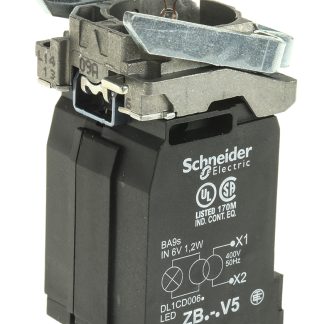Blocco contatti luminoso Schneider Electric, terminali a Morsetto a vite, A incandescenza