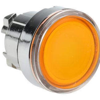 Attuatore pulsante tipo Ritorno a molla ZB4BW353 Schneider Electric serie Harmony XB4, Arancione