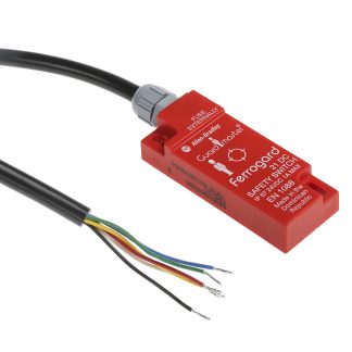 Interruttore di sicurezza senza contatto Allen Bradley Guardmaster 440N, 24V cc, NA, Cavo da 2 m