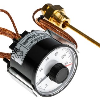 Termostato Capillare Jumo, +120°C max., SPST