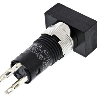 Interruttore a pulsante Omron, A ritenuta, SPST, luminoso, 100 mA a 30 V cc Montaggio a pannello