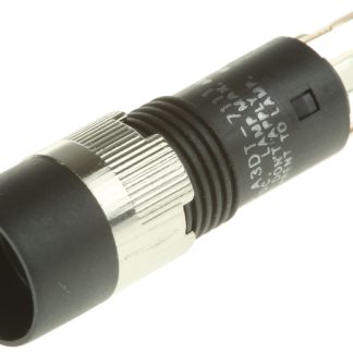 Interruttore a pulsante Omron, Momentaneo, SPST, luminoso, 100 mA a 30 V cc Montaggio a pannello