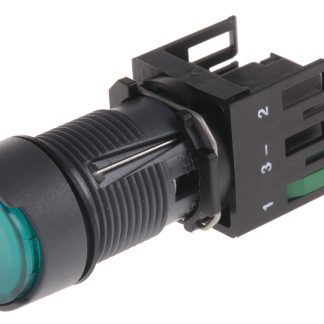Pulsante Schneider Electric, SPST, luminoso, IP65 Montaggio a pannello