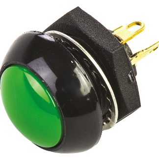 Interruttore a pulsante Otto, Momentaneo, DPDT, , 5 A a 28 V cc Montaggio a pannello