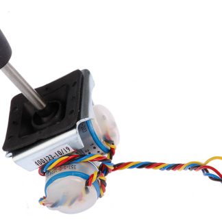 Joystick con potenziometro APEM 400-123 Potenziometrico a due assi, tenuta IP65, assi 2