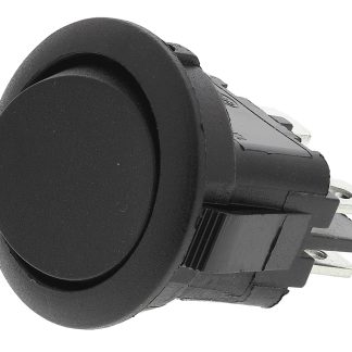 Interruttore a bilanciere APEM, DPST, On-Off, , Nero