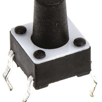 Interruttore tattile TE Connectivity, SPST, 6 x 6 x 8.51mm, L. attuatore 4.9mm