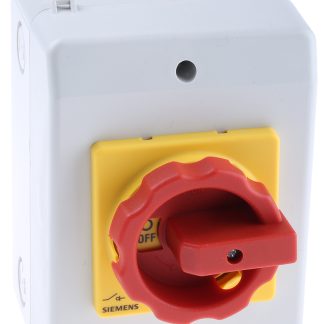 Interruttore di isolamento Siemens 3LD2264-0TB53, 3P, 32A, 690V ca, IP65