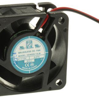 Ventola assiale in c.c. RS PRO, 11.9m³/h, 12 V dc, 40 x 40 x 20mm