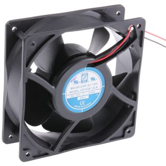 Ventola assiale in c.c. RS PRO, 124m³/h, 12 V dc, 120 x 120 x 38mm
