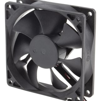 Ventola assiale in c.c. RS PRO, 74.8m³/h, 24 V dc, 92.5 x 92.5 x 25mm