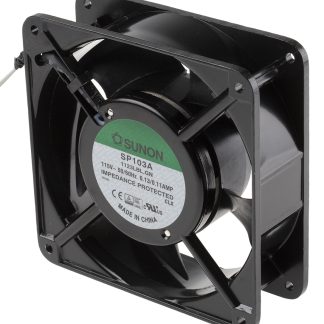 Ventola assiale in c.a. Sunon SP, 132.6m³/h, 115 V ac, 120 x 120 x 38mm