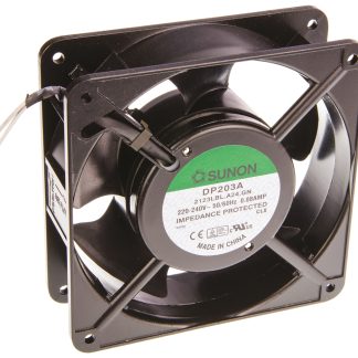 Ventola assiale in c.a. Sunon DP, 122.4m³/h, 230 V c.a., 120 x 120 x 38mm