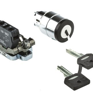 Interruttore a chiave XB4BG41EX a 2 posizioni, 1 N/A con tenuta IP65