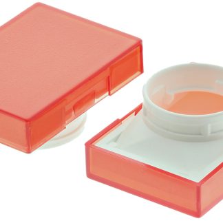 Lente pulsante Rettangolare Omron A165L-JR, colore Rosso, per uso con interruttore a pulsante serie A16