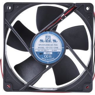 Ventola assiale in c.c. RS PRO, 203.9m³/h, 12 V c.c., 120 x 120 x 32mm