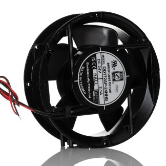 Ventola assiale in c.c. RS PRO, 510m³/h, 24 V dc, 172 x 51mm, Ø 172mm