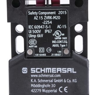 Interruttore di interblocco di sicurezza Schmersal AZ15, 1NC, A chiave, IP67, 230V, 4A