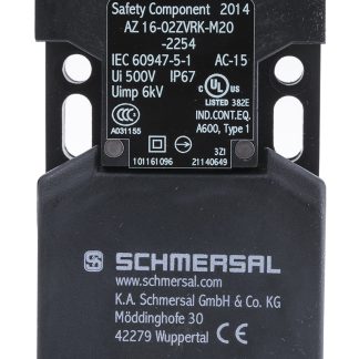Interruttore di interblocco di sicurezza Schmersal AZ16, 2NC, A chiave, IP67, 230V, 4A