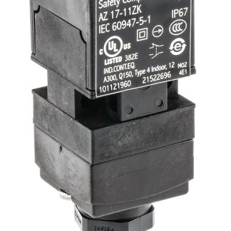 Interruttore di interblocco di sicurezza Schmersal AZ17, 1NC/1NA, A chiave, IP67, 230V, 4A