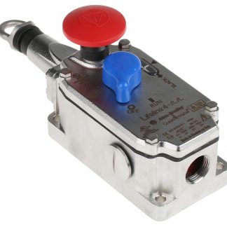 Interruttore a fune Allen Bradley Guardmaster 440E, cavo da 75m, 2NA, 2NC, montaggio Diritto