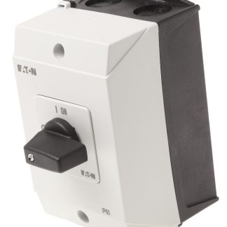 Interruttore di isolamento Eaton, 2P, 2 NO, 20A, 690V ca, montaggio su superficie, IP65