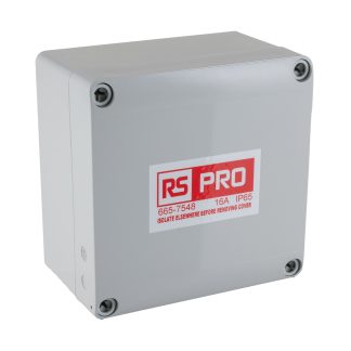 Scatola di connessione per cavi scaldanti RS PRO, 125 x 75 x 125mm