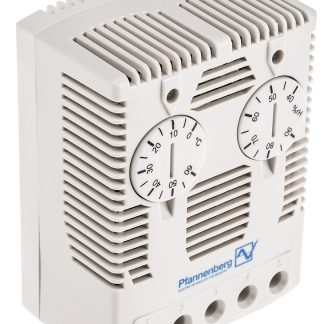 Igrostato Pfannenberg, 40 → 90%RH, 230 V ac/dc
