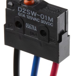 Microinterruttore, Omron, SPDT, 100 mA a 30 V cc, IP67, pre-cablato