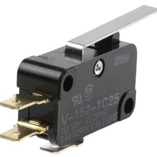 Microinterruttore, Omron, SPDT, 15 A a 250 V c.a., IP40, con linguetta