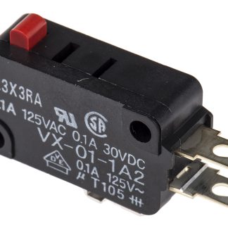 Microinterruttore, Omron, SPDT, 100 mA a 30 V cc, IP40, A saldare