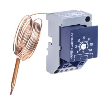 Termostato Capillare Jumo, +120°C max., NO/NC