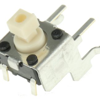 Interruttore tattile Omron, SPST, 6.25 x 7.3mm, Montaggio con foro passante