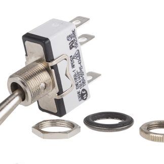 Interruttore a levetta No On-On SPST con terminali Solder Lug