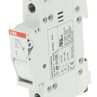 Sezionatore portafusibili ABB 2CSM200923R1801 E 91/32, corrente max 32A, SP, fusibile 10 x 38mm, guida DIN System Pro M