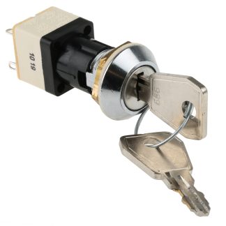 Interruttore a chiave WRLM-5-S-D a 2 posizioni, DPST con tenuta IP67