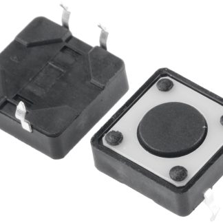 Interruttore tattile TE Connectivity, SPST, 12 x 12 x 4.3mm, L. attuatore 0.5mm