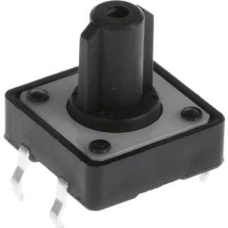 Interruttore tattile TE Connectivity, SPST, 12 x 12 x 12mm, L. attuatore 8.02mm