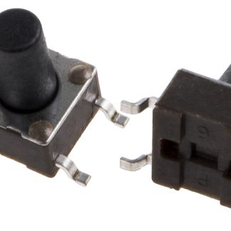 Interruttore tattile TE Connectivity, SPST, 6 x 6 x 9.5mm, L. attuatore 5.9mm, Montaggio superficiale