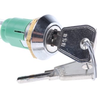 Interruttore a chiave HRL-5-M-S-2-RS a 2 posizioni, DPDT