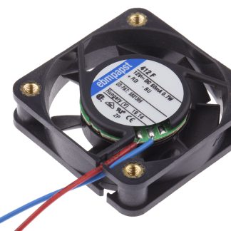 Ventola assiale in c.c. ebm-papst 400 F, 8m³/h, 12 V dc, 40 x 40 x 10mm