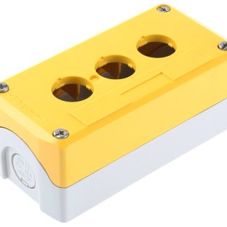 Scatola per pulsante Schneider Electric, 3 fori, Ø 22mm