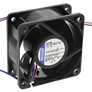 Ventola assiale in c.c. ebm-papst 620, 56m³/h, 24 V dc, 60 x 60 x 25mm
